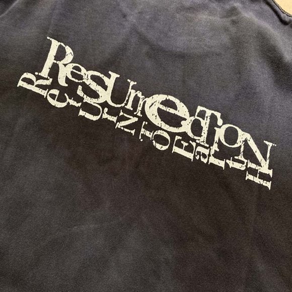 Saint Michael Puppet Image Print Short Sleeve Black - Picture 7 of 11